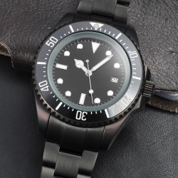 Parnis 44mm Sapphire Glass Deepsea Style Ceramic Bezel Luminous Men's Automatic Watch