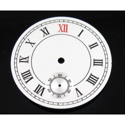 38.9mm white Dial Numberals Dial fit ETA 6498 or Seagull movement