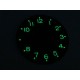 38.9mm fit Unitas ETA 6497 movement Pilot Big Watch Case Luminous Dial