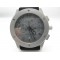Parnis 44mm Grey sandblast dial chronograph quartz men watch 