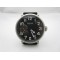 Parnis 46mm Titanium case black dial White Numbers 6497 hand winding mens watch