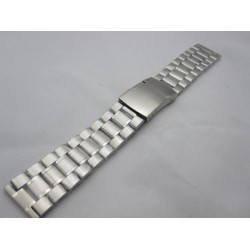 22MM STAINLESS STEEL BAND WITH DEPLOYMENT BUCKLE