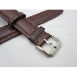 22mm tan genuine Leather Strap