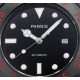 Parnis 43MM black dial PVD Automatic sapphire glass stainless steel mens Watch