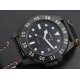 Parnis 43M black dial PVD case sapphire glass Automatic 10ATM WATER RESISTANT mens Watch