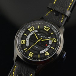 Parnis Sapphire 43mm Self-winding Automatic Movement Men's Wrist Watch