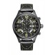 Parnis 43mm Black PVD Black dial Yellow Number Japan Quartz Movement Wrist Watch