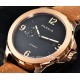 Parnis 43mm Black Dial Miyota Automatic Rotating Bezel Men Business Watch Stainless Steel Strap Rose Gold Case