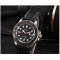 Parnis 41mm Black Dial 2 Tone Sapphire Miyota Automatic Men Casual Watch Rotating Bezel Luminous Marker