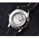 Parnis 41.5mm White Dial Automatic Movement Men's Casual Mechanical Watch 24 Hours Handset