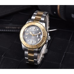 Parnis 41mm Miyota Automatic Men Luxury Watch Gold Rotating Bezel Luminous Mark