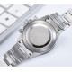 Parnis 39mm Grey Dial Men Sport Chronograph Watch Quartz Movement Wristwatch