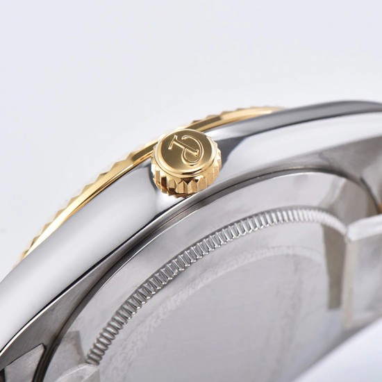 Parnis 39.5mm Gold Dial Gold Case Miyota 8215 Movement Automatic Mechanical Men's Watches