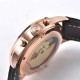Parnis 43mm Black Dial Rose Gold Date Power Reserve Flywheel Skeleto Automatic Movement Men Casual Watch
