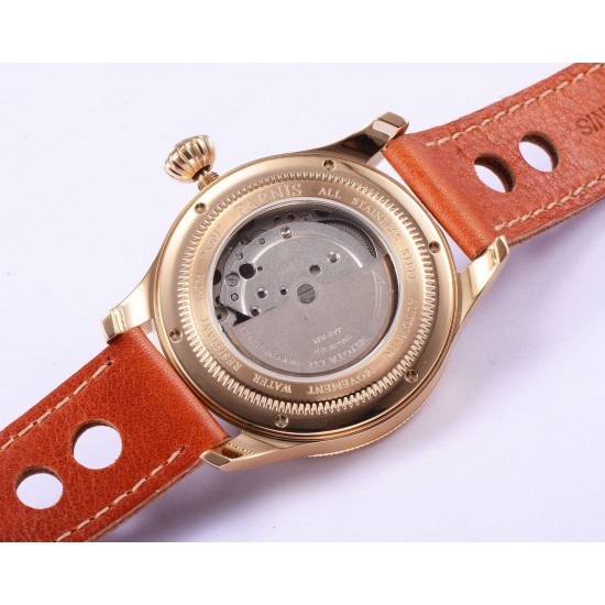 Parnis 42mm Sapphire Japan Automatic Movement Men Wrist Watch