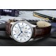 Parnis 43mm White Dial Sapphire Crystal Chronograph Miyota 9100 Automatic Men Watch