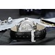 Parnis 43mm Black Dial Sapphire Crystal Chronograph Miyota 9100 Automatic Men Watch