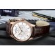 Parnis 43mm White Dial Golden Case Sapphire Crystal Chronograph Miyota 9100 Automatic Men Watch