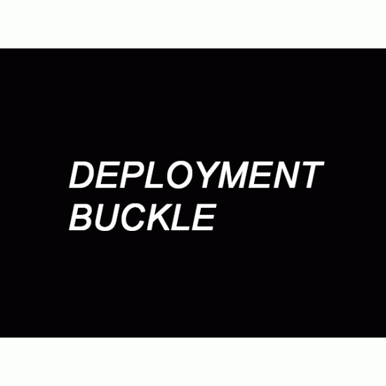 Deployment Buckle