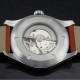 Parnis 44mm Black Dial Orange Numbers Miyota Automatic Sapphire Mens Stainless steel Watch